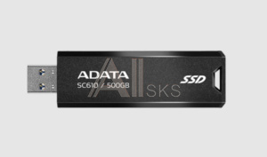3218509 SSD внешний жесткий диск 500GB USB3.2 EXT. SC610-500G-CBK/RD ADATA