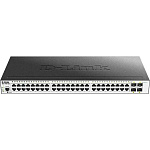 1000791705 Коммутатор D-LINK Коммутатор/ 48 x 10/100/1000 Base-TX (1000 мбит/с), 4 x SFP