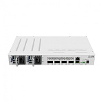 7000014499 Коммутатор/ CRS504-4XQ-IN Cloud Router Switch with Quad-Core A9531 650 MHz CPU, 16 x 25G port 98DX4310 switch chip, 64 MB RAM, 4 x 100G QSFP28 ports,