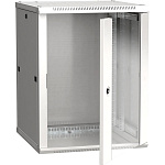 1000414274 ITK Шкаф LINEA W 15U 600x600 мм дверь стекло, RAL7035