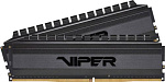 1379439 Модуль памяти PATRIOT Viper 4 Blackout DDR4 Общий объём памяти 16Гб Module capacity 8Гб Количество 2 3600 МГц Радиатор Множитель частоты шины 18 1.35