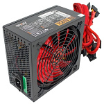 1675245 Кабель GINZZU PC700 14CM(Red) 80+ black,APFC,24+4p,2 PCI-E(6+2), 7*SATA, 4*IDE,оплетка, питания,цветная коробка