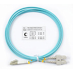 11053433 Cabeus FOP-50-LC-SC-1,5m Шнур оптический duplex LC-SC 50/125 mm OM3 1,5м LSZH