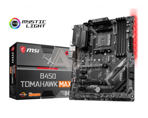 1270888 Материнская плата AMD B450 SAM4 ATX B450 TOMAHAWK MAX MSI