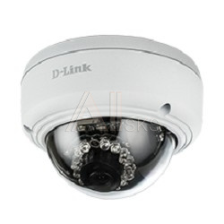 1480929 D-Link DCS-4603/UPA/A2A 3 Мп купольная сетевая камера, день/ночь, c ИК-подсветкой до 10 м, PoE и WDR (адаптер питания в комплект поставки не входит)