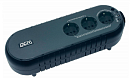 Источник бесперебойного питания Powercom Back-UPS WOW, OffLine, 700VA/350W, Tower, 3xSchuko outlets(1 Surge & 2 batt), USB (37371) (существенное повре