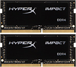 1000597961 Память оперативная Kingston 64GB 2666MHz DDR4 CL16 SOIMM (Kit of 2) HyperX Impact
