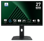 9S6-3PC39M-069 MSI PRO MP275QPG 27" 16:9 WQHD(2560x1440) IPS Flat,1ms(MPRT),1000:1,100M:1,400nit,178/178,2xHDMI 2.0,DP 1.2,Speaker,Tilt,Swivel,Height,Pivot,VESA,100H