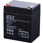 1724739 CyberPower Аккумуляторная батарея RC 12-5 12V/5Ah {клемма F2, ДхШхВ 90х70х101мм, высота с клеммами107, вес 1,7кг, срок службы 6 лет} 1724739 CyberPower Аккумуляторная батарея RC 12-5 12V/5Ah {клемма F2, ДхШхВ 90х70х101мм, высота с клеммами107, вес 1,7кг, срок службы 6 лет}