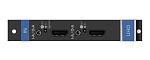 133896 Плата Kramer Electronics [UHDA-IN2-F16/STANDALONE] c 2 входами UHD HDMI и входами/выходами аналогового стерео аудио на 3,5-мм разъемах