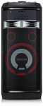 1167498 Минисистема LG OL100 черный 2000Вт CD CDRW FM USB BT