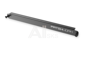 ЕАЭС000256 FT - Панель-заглушка для патч-панели 1U, черная, (совместима с выдвижной панелью Flex Tray)