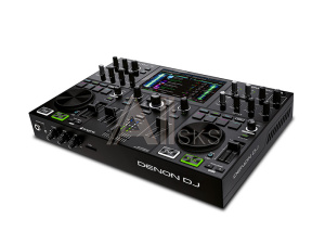 148124 Микшер-семплер (контроллер) [PRIMEGOXEU] Denon DJ [Prime GO] полностью автономная 2-х дековая DJ система; 7" мультитач дисплей; 2 сенсорных джога; пер