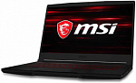 1378491 Ноутбук MSI GF63 Thin 9SCXR-605XRU Core i7 9750H/16Gb/SSD512Gb/NVIDIA GeForce GTX 1650 MAX Q 4Gb/15.6"/IPS/FHD (1920x1080)/Free DOS/black/WiFi/BT/Cam