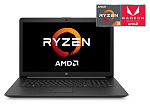 1000584027 Ноутбук HP17-ca2041ur 17.3"(1600x900)/AMD Ryzen 3 3250U(2.6Ghz)/4096Mb/256PCISSDGb/noDVD/Int:AMD Radeon Integrated Graphics /Cam/WiFi/41WHr/war 1y