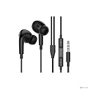 HOCO M1/ Наушники + микрофон/ Кнопка управления/ Регулятор громкости/ 1.2м/ 3.5 mm jack/ White