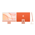 1972998 Apple iMac 24 2021 [Z133000F4] Orange 24" Retina 4.5K {Apple M1 8C CPU 8C GPU/8GB/512GB SSD/LAN}