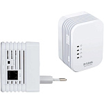 1000679772 Адаптер/ DHP-W310AV Powerline AV500 Wi-Fi N300 Adapter, 1000Base-T LAN