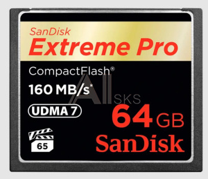 3219883 Карта памяти COMPACT FLASH 64GB SDCFXPS-064G-X46 SANDISK