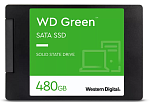 Western Digital SSD Green 480Gb SATA-III 2,5”/7мм 3D NAND WDS480G2G0A, 1 year