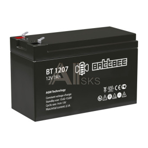 Аккумуляторная батарея BattBee BT 1207 (12/7 В/Ач) (807280)