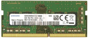 1000588135 Память оперативная Samsung DDR4 8GB UNB SODIMM 2666, 1.2V