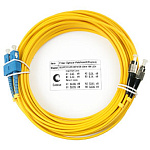 11052968 Cabeus FOP(d)-9-SC-FC-10m Шнур оптический duplex SC-FC 9/125 sm 10м LSZH