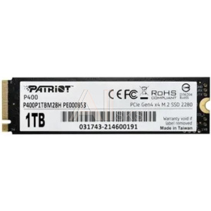 3204490 SSD жесткий диск M.2 2280 1TB P400P1TBM28H PATRIOT