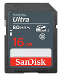 3219939 Карта памяти SDHC 16GB UHS-I SDSDUNS-016G-GN3IN SANDISK