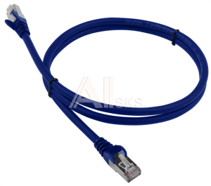 LAN-PC45/S6-1.0-BL Патч-корд LANMASTER LSZH FTP кат.6, 1.0 м, синий
