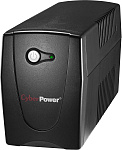 1000449167 ИБП CyberPower VALUE 1000EI, Line-Interactive, 1000VA/550W, USB&Serial, RJ11/RJ45, 3 IEC-320 С13 розетки, Black, 0.4х0.2х0.3м., 6.8кг. UPS