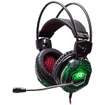 11028156 Oklick HS-L500G TOXIC черный 2.2м мониторные оголовье (472656)