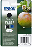436001 Картридж струйный Epson T1291 C13T12914012 черный (385стр.) (11.2мл) для Epson SX420W/BX305F