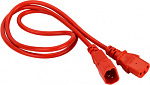 1595694 Кабель Lanmaster LAN-PP13/14-1.5-RD C13-С14 проводник.:3x0.75мм2 1.5м 220В 10А (упак.:1шт) красный