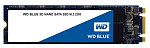 Western Digital SSD BLUE 500Gb SATA-III M2.2280 3D NAND WDS500G2B0B, 1 year