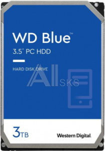 1478587 Жесткий диск WD Original SATA-III 3Tb WD30EZAZ Desktop Blue (5400rpm) 256Mb 3.5"