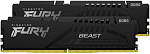 1000772268 Память оперативная/ Kingston 16GB 5600MT/s DDR5 CL36 DIMM (Kit of 2) FURY Beast Black EXPO