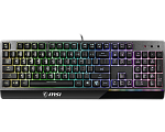 S11-04RU236-CLA Gaming Keyboard MSI VIGOR GK30, Wired, Mechanical-like plunger switches. 6 zones RGB lighting with several lighting effects. Anti-ghosting Capability