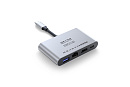 143819 Распределитель Infobit [iHub 301] 3 подключения через 1 кабель USB-С