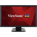 Viewsonic 23.6" TD2421 Touch VA LED, 1920x1080, 5ms, 250cd/m2, 50Mln:1, 178°/178°, D-Sub, DVI, HDMI, USB, колонки, VESA(100x100), Black