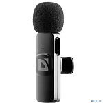 Defender Петличный микрофон Talky-137 wrls, черный, на прищепке, 1шт [64137]