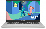 1933123 Ультрабук MSI Modern 14 C12MO-690RU Core i3 1215U 8Gb SSD256Gb Intel UHD Graphics 14" IPS FHD (1920x1080) Windows 11 Professional silver WiFi BT Cam (