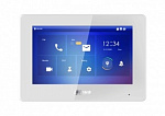 1998024 DAHUA DHI-VTH5421HW-W Монитор видеодомофона IP 7-и дюймовый с WiFi 2.4ГГц, белый, ёмкостной сенсорный экран, поддержка micro-SD до 64Гб, питание DC 12