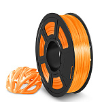 npr_D4882 Филамент NVPRINT TPU Trans. Orange для 3D печати диаметр 1.75мм длина 165 метров масса 0,5 кг