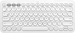 1382997 Клавиатура Logitech K380 Multi-Device белый беспроводная BT