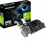 1174212 Видеокарта Gigabyte PCI-E GV-N710D5-2GIL NVIDIA GeForce GT 710 2Gb 64bit GDDR5 954/5010 DVIx1 HDMIx1 CRTx1 HDCP Ret low profile