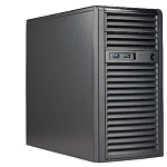 1881265 Корпус SuperMicro CSE-731I-404B Mini-Tower mATX w/ 400W power supply for motherboards up to 9.6in x 9.6in - Includes 2x 5.25in external drive bays, 4x