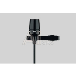 направленный кардиоидный петличный микрофон, цвет черный