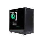 Eurocase M08 Блок питания Eurocase mATX M08 ARGB черный без БП закаленное стекло USB 3.0