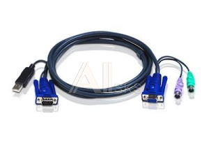 1225905 Кабель KVM CABLE USB-PS2 3.0M-V 2L-5503UP ATEN